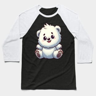 Cute Bear Yeti Kawaii Baseball T-Shirt